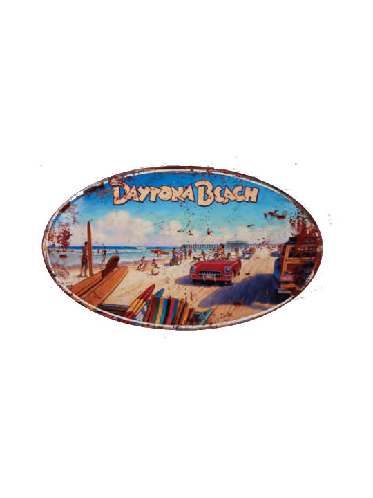 Country Casa Handmade Metal Wall Decor Sign 57x0.2x34cm