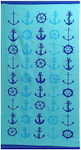 Join Beds Beach Towel Light Blue 150x75cm.