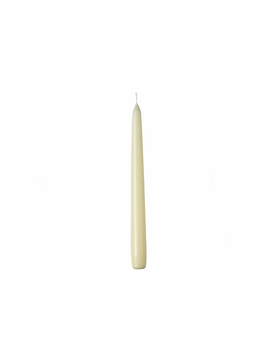 Decorative Candle Taper White 1pcs