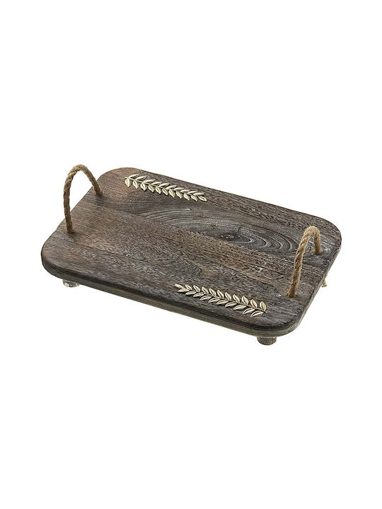 Wooden Decorative Tray 38x25x6cm