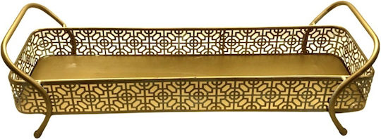 Zen Collection Tavă Decorativă Metal Dreptunghiulară 51x16.5x15cm 1buc