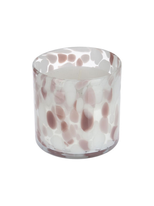 Decorative Candle Jar White 1pcs