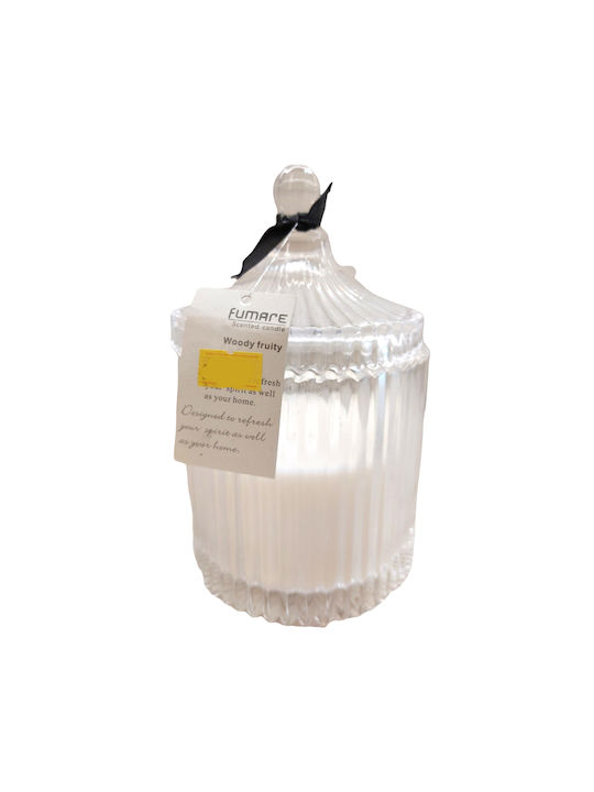 Scented Candle Jar White 1pcs