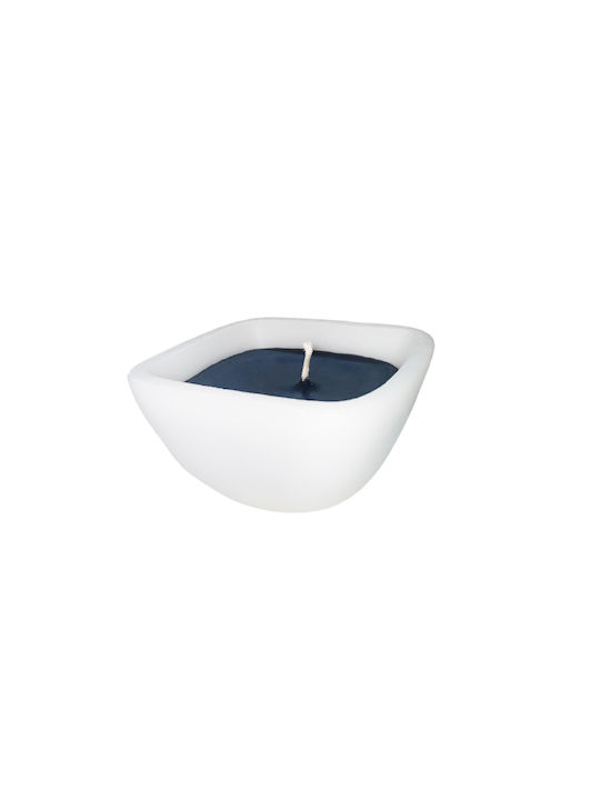 Gala Lumânare Decorativă Albă în Borcan 9x4.7cm