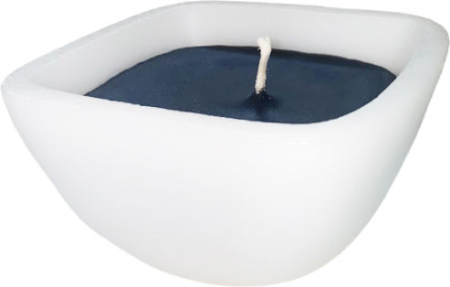 Gala Decorative Candle in Jar White 9x4.7cm