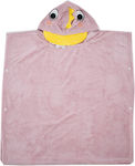 Bonito Kids Beach Poncho Pink 70 x 70cm