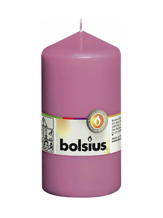 Bolsius Lumânare Aromată Roz 1buc