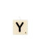 The Gift Label Lumânare Decorativă Ecru 4x4buc 1buc