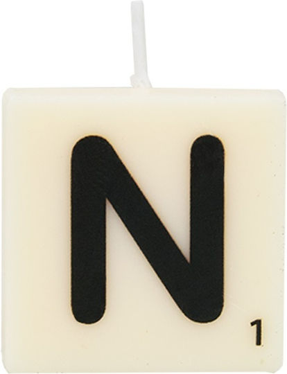 The Gift Label Lumânare Decorativă Ecru 4x4buc 1buc