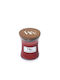 WoodWick Scented Candle Jar Burgundy 1pcs