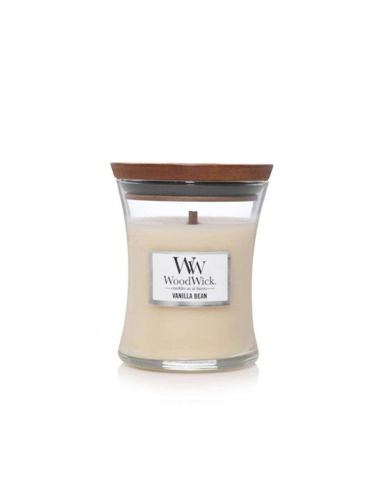 WoodWick Scented Candle Jar White 9.9x11.4cm 1pcs