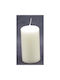 Jaspers Decorative Candle White 1pcs