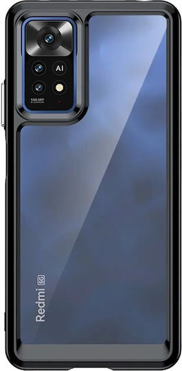 Powertech Outer Space Back Cover Σιλικόνης / Πλαστικό Μαύρο (Redmi Note 12 5G / Poco X5 5G)