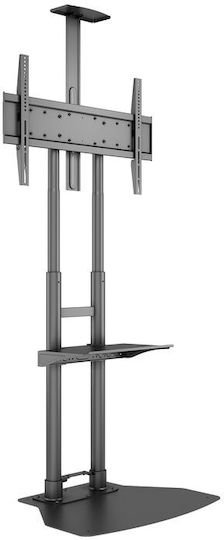 Multibrackets Public Floorbase Basic Βάση Τηλεόρασης Δαπέδου έως 80" και 90kg Μαύρο