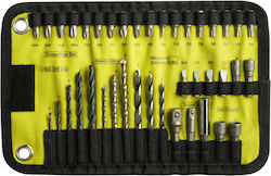 Ryobi Set of 40 Drills with Cylindrical Shank for Metal και Wood Ryobi Set of 40 Drills with Cylindrical Shank for Metal και Wood