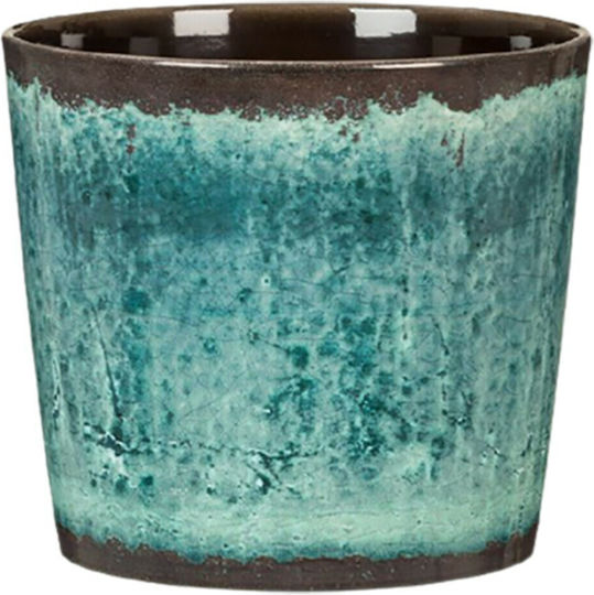 Scheurich Plant Pot Ceramic Blue