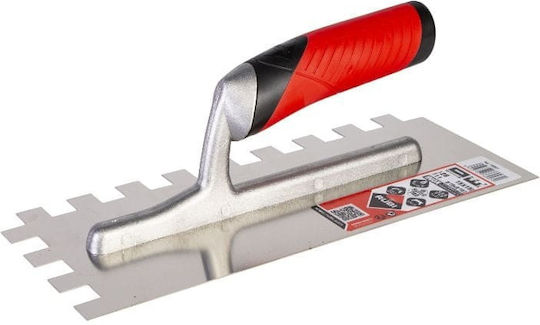 Rubi Tile Spatula Inox Serrated 280x15mm with Plastic Handle 76947