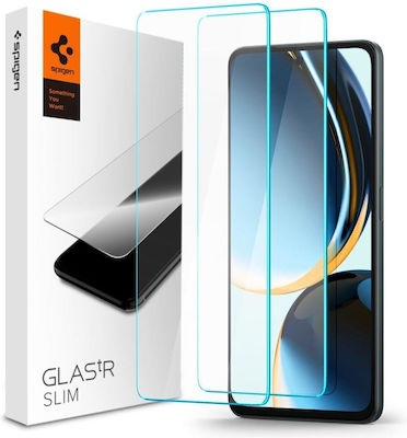 Spigen Glas.tr Slim Gehärtetes Glas 2Stück (OnePlus Nord CE 3 Lite) AGL06505