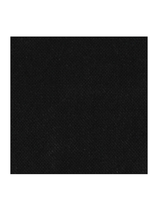 JGS S.A. Furniture Fabric Napoli 140x100cm Black