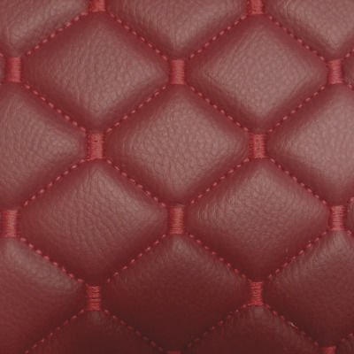 JGS S.A. Möbelstoff Künstliches Leder 140x100cm Burgundisch