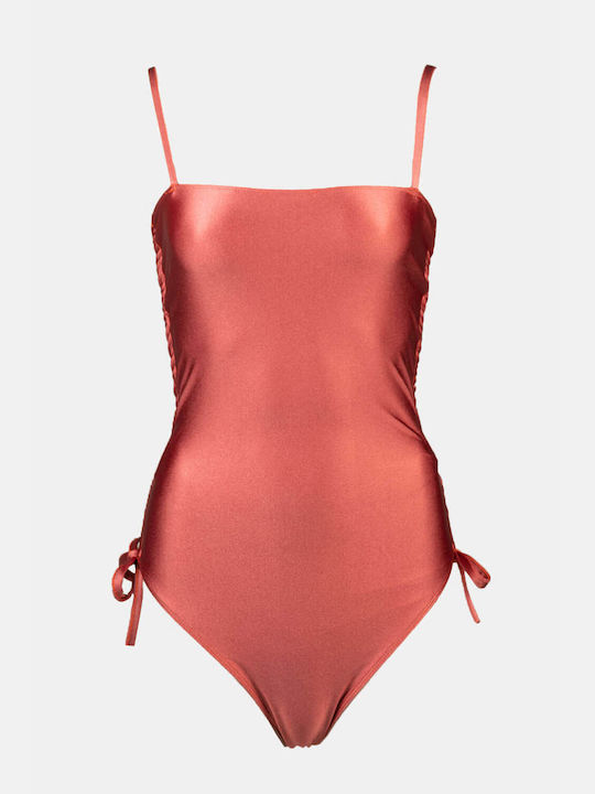 Luigi One-Piece Swimsuit Brown