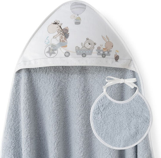 Interbaby Baby Bademäntel & Kapuzenhandtücher Badezimmerset 100x100cm