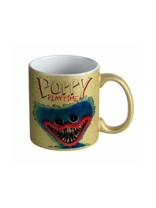Koupakoupa Mug Ceramic Gold 330ml