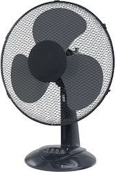 Sidirela E-2701 Επιτραπέζιος 40cm Μαύρος Sidirela E-2701 Επιτραπέζιος 40cm Μαύρος
