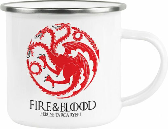 Koupakoupa Mug Enamel White 360ml