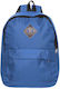 School Bag Backpack Junior High-High School in Blue color