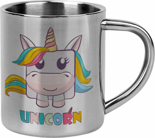 Koupakoupa Mug Metallic Silver 300ml