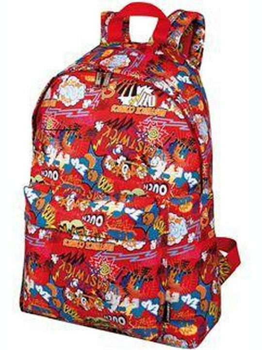 School Bag Backpack Elementary, Elementary in Red color