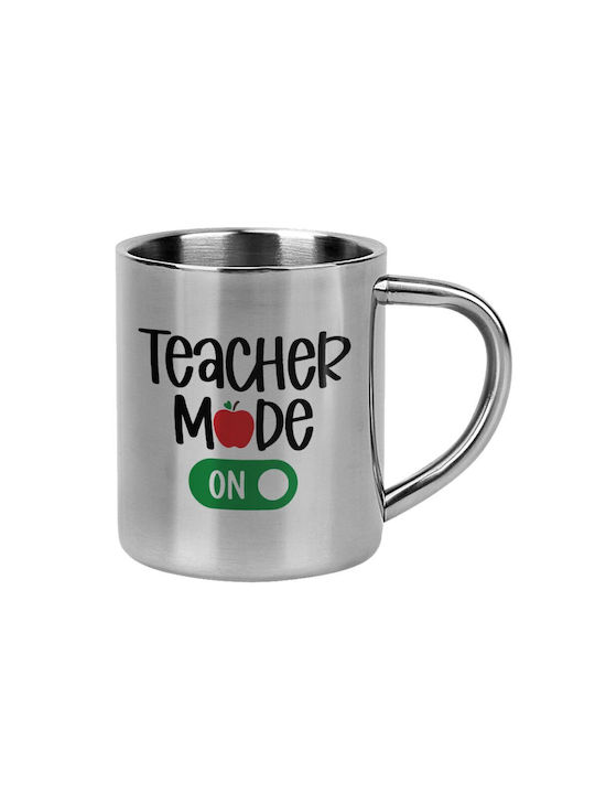 Koupakoupa Mug Metallic Silver 300ml
