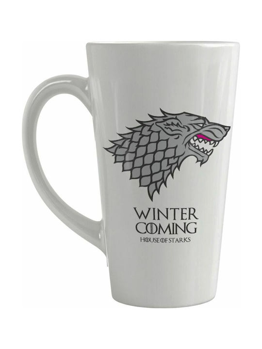 Koupakoupa Mug Ceramic White 450ml