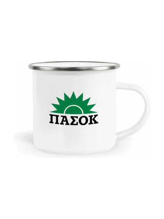 Koupakoupa Mug Enamel White 330ml