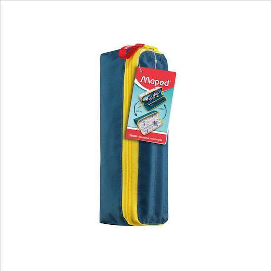 Maped Pencil Case Barrel Green