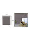 Roller Blinds Partial Blackout Gray W150xH180cm 15301