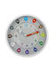 Wall Clock Plastic Multicolour