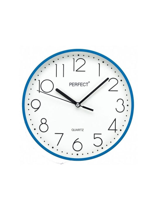 Plastic Wall Clock 22cm