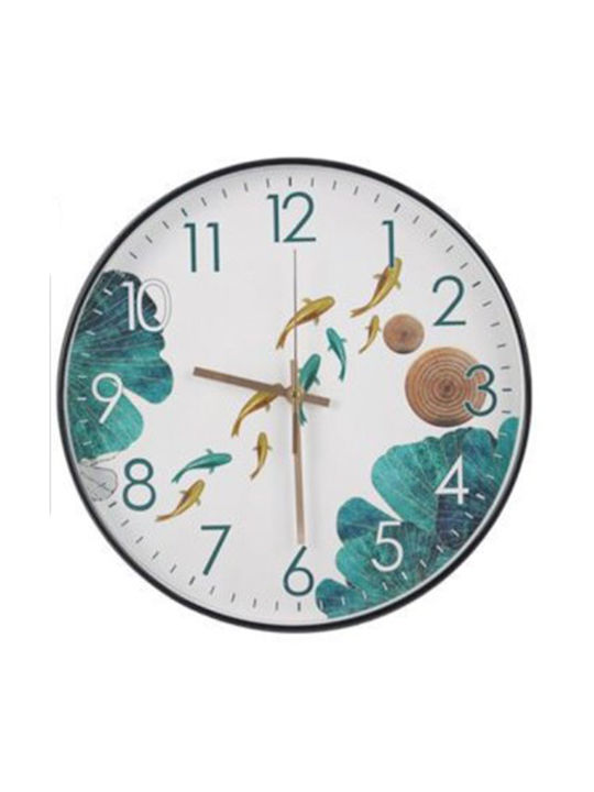 Wall Clock Plastic Multicolour