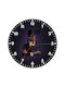 Koupakoupa Wall Clock Wooden Purple