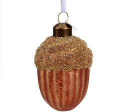 Ornament Ghiandă Din Sticlă Cuprie Ornament Ghiandă Din Sticlă Cuprie