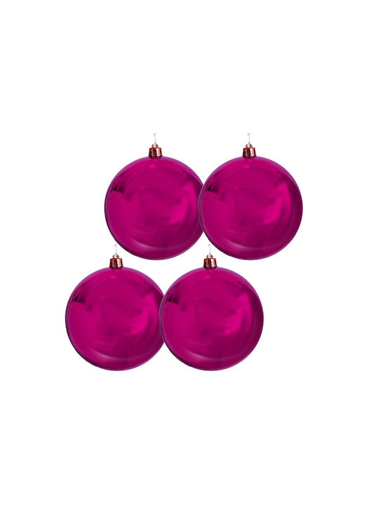 Weihnachtshänger Kugel Ornament Set 4Stück