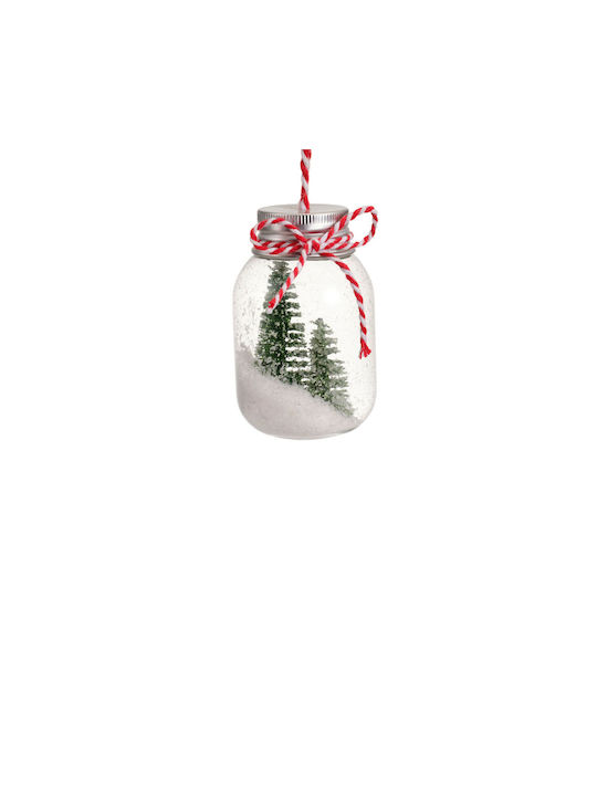 Ornament suspendat Sticlă De sticlă Verde 4x4buc