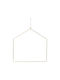 Christmas House Ornament Gold 50cm