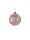 Hanging Ball Ornament Ornament Glass Copper 8cm