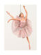 Christmas Ballerina Ornament Pink