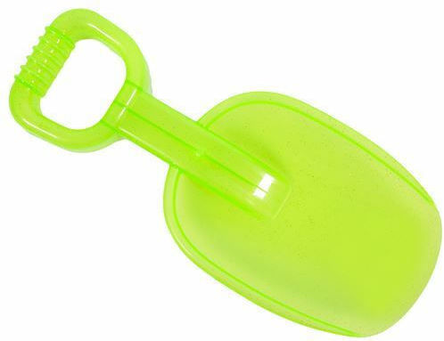 Beach Shovel made of Plastic Transparent 26cm