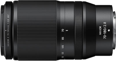 Nikon Full Frame Φωτογραφικός Φακός Nikkor Z 70-180mm f/2.8 Tele Zoom για Nikon Z Mount Black