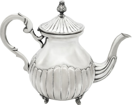 Savvas Design Τσαγιέρα Ασημί